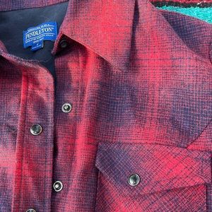 Pendleton Wool Plaid Button Down - Size S